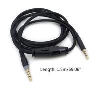 Câble de remplacement de 3.5mm pour écouteurs, rallonge de 1.5m, cordon Audio, pour Kingston, HyperX, Cloud, Gaming, Alpha