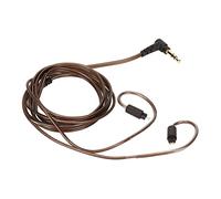 Câble de Remplacement pour Casque, Câble de Mise à Niveau Flexible pour un Son de Haute qualité pour AS06 AS10 ZST ZS3 ZS4 ZS5 ZS6, 120 Cm OFC Cuivre Marron