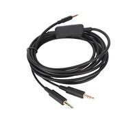 Câble de Remplacement pour Casque MMX300 avec Contrôle du Volume - Plug and Play, Câble de 2,5 M de Long, qualité de Supérieure, Réduction de L'effet Stéthoscopique