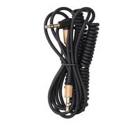 Câble de remplacement pour casque Sennheiser, câble audio spiralé avec ressort extensible, câble de transmission stéréo flexible avec fiches