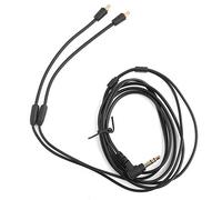 Câble de remplacement pour écouteurs Audio - Technica ATH - LS50/70/200, fil en cuivre sans oxygène avec connecteur plaqué or 3,5 mm, câble audio HiFi à faible latence pour la