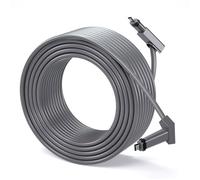 Câble de remplacement Starlink V2 rectangulaire - 26AWG, 1200 Mbps, étanche, usage extérieur/intérieur