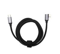 CâBle De Remplissage Rapide Tressé En Nylon D'usb C D'usb 3,1 Gen2 10gbps 3 Du Palladium 100w CâBle 4k à 60hz 1.5m