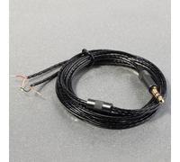 Câble De Réparation D'Écouteurs De 1,2 M, Câble Audio De Réparation Pour Casque De Rechange Sans Micro (1,2 M, Noir)[SAN672228]