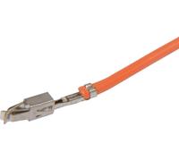 Câble de réparation HERTH+BUSS "RepLine" Crim Restriction : AMP Tyco JPT, Version : cosse plate, Largeur de la cosse : 2,8 mm, Hauteur de la cosse : 0,8 mm, Section du câble : 0,75 mm²