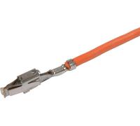 Câble de réparation HERTH+BUSS "RepLine" Crim Restriction : AMP Tyco JPT, Version : cosse plate, Largeur de la cosse : 2,8 mm, Hauteur de la cosse : 0,8 mm, Section du câble : 1 mm²