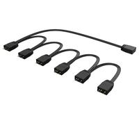 Câble De Répartition LED aRGB 6 Voies - AK-CBLD13-85BK