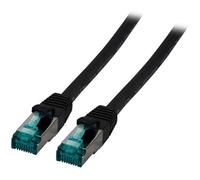 Câble de réseau - EFB-ELEKTRONIK - RJ45 S/FTP - CAT.6A - 0,5M - LSZH - Noir
