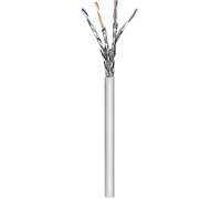 Intellinet 704953 Câble de raccordement Cat6a, S/FTP 100 m LS0H, classé CPR-Dca, AWG 23 Gris