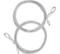 Câble de ressort de torsion pour porte de garage - Câble de sécurité domestique de 2,4 m pour ouvre-porte de garage - Câble d'extension en acier pour porte de garage - Paire de ressorts de porte