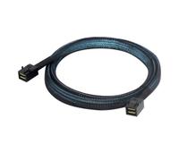 Câble de routage de serveur interne SFF-8643 avec couvercle en PVC flexible pour la connexion de données, les travaux de réparation et la maintenance quotidienne T Câble de serveur interne Équipement