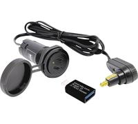 Câble de sac de réservoir avec 2 ports USB-C et 1 adaptateur USB-A BAAS USB22