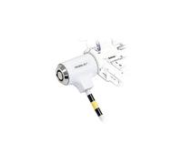 Mobilis Câble de sécurité Simple Lock – Acier trempé, compatible clé Pass – 1,8 m Blanc