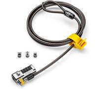 Câble De Sécurité À Clé Nanosaver Pour Ordinateur, 2,3 Mètres, Technologie Antivol Hidden Pin -Technologie De Verrouillage Cleat Pour Une Protection Fiable, Convient Aux Ordinateurs Hp