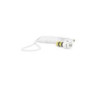 Câble de sécurité à code avec cordon spiralé - - 1,8m - Blanc