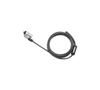 - Câble de sécurité - cale noble, pousser pour verrouiller - noir - 1.5 m