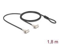 Câble de sécurité double pour ordinateur portable Navilock (20934)