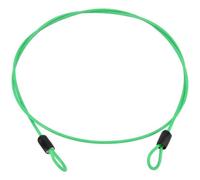 Câble de Sécurité en Acier Inoxydable à Double Boucle pour Vélo Scooter Câble en Acier Blindé avec œillets Câble Antivol Résistan