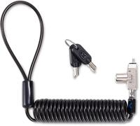 Câble De Sécurité N17 2.0 Portable Pour Encoches Wedge, Antivol À Spirales De 1,8 M En Acier Au Carbone Pour Ordinateur Portable Dell, Design Fin Pour Poser L'Appareil À Plat (K6[PCOM4287463]