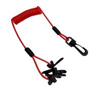 Câble de sécurité pour bateau : câble pour câble de moteur hors-bord avec 7 touches, câble d'alimentation, bouton de bateau urgent pour bateau à moteur, accessoires de sécurité nautiques, cordin