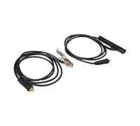 Câble de serrage de terre 300 A pour machine à onduleur de soudage MMA avec poignée résistante aux hautes températures et contact électrique stable (3 m)