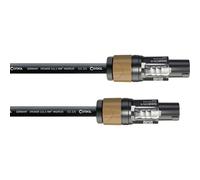 Câble de signal Cordial CPL 5 LL 2 2 x 2.5 mm² 5.00 m noir