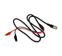 Câble de sonde de test pour oscilloscope crocodile BNC mâle double point 1 m