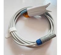 Câble de sonde SpO2 à 5 broches compatible avec moniteur Biocare BM9000 BM900S BM9005A Contec CMS60C CMS5100 CMS6000 CMS7000 CMS8000 CMS9000 Biolight M6 M9 M12 M6 6 M69