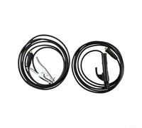 Câble de soudeur durable 300 A pour machine à souder à l'arc MMA, poignée isolante spéciale, cuivre + matériau ABS (5 m)