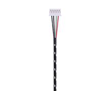 Câble de Souris tressé Universel de Remplacement avec Connecteurs Plaqués Or pour ou, Solide et Durable, pour Les Joueurs et Les Employés de Bureau, Noir, 1,5 M (Noir et Blanc)