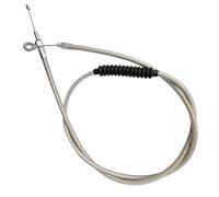 Câble De Starter Câble D'embrayage Tressé En Acier Inoxydable De 160 Cm (63 Pouces) Pour Moto Harley XL 1200 V Sportster 1200C (novembre 2015) Câble d'embrayage