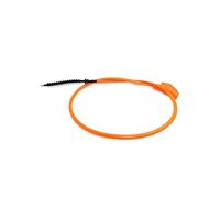 Câble De Starter Durite de frein et d'embrayage tressée renforcée hydraulique pour moto tout-terrain, compatible avec les moteurs NC et CB (universelle). Kit de réparation pour câble(CB Orange)