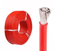 Câble De Stockage D'énergie UL Calibre 26-18 - Fil De Batterie Flexible En Cuivre Étamé Avec Isolation XLPE, Connexion De Batterie Solaire Photovoltaïque 1000 V for Systèmes(50ft,26AWG)