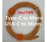 Câble De Streaming En Direct Usb Vers Micro B De Type C, 3/5M, Pour Appareil Photo Sony Zv1 M50, Bordure D'Imagerie Pc, Capture Youtube One Usb-C.Typectomicro 3M.