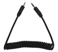 Câble de synchronisation flash de 2,5 mm, cordon spiralé mâle vers mâle de 3,5 mm, design à ressort, stable sans délai, pour Leica V LUX, DIGILUX Series, pour GF, GH, G, L, LC, FZ toutes les séries
