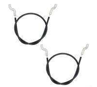 Câble de tarière pour souffleuse à neige 313449MA 1501122 MT1501122MA type inférieur avant conçu pour une utilisation Murray (2 pièces)