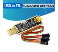 Câble de téléchargement USB 2.0 vers TTL, niveau vers panneau sériel, module adaptateur, réparation des bugs, vers T0 232, support win10, 5 V, 3,3 V, FT232, FT232BL FT232RL,