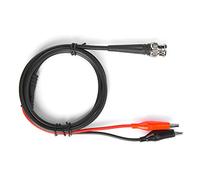 Câble de test de générateur de fonctions PolyGen avec pinces crocodiles BNC mâles à doubles, un câble coaxial à pince BNC de 50 Ohm pour des tâches de transmission de signal