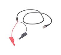 Câble de test haute impédance avec double fiche banane empilable et connecteur 120 cm Convient pour les tests d'équipement de laboratoire sondes d'oscilloscope industrielles avec fiches banane