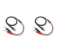 Câble de test P1009 BNC vers double fiche banane empilable 4 mm, sonde BNC