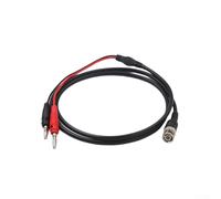 Câble de test pour oscilloscope BNC vers double signal avec forte force de serrage et transmission rapide (câble banane de 4 mm)