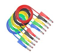 Câble De Tests Professionnels Avec Fiches De 4 Mm Pour Des Mesures Précises En Laboratoire Et À Usage Industriel Cordons De Pour L'électronique