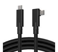 Câble de Tethering Professionnel 5m USB-C Compatible avec Sony Alpha A7/A7S/A7R IV/III, ZV-E10, FX3, FX30, Nikon Z9/Z8/Z7/Z6, Canon EOS R10, R8, R7, R5C, FujiFilm X-M5, X-T5, GFX 100, Lumix S1, S5