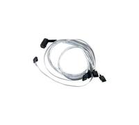 Microsemi Adaptec Câble I-RA-HDMSAS-4SATA-SB 0.8m, SFF-8643 vers SFF-8448, 6 Gbit/s, Compatible Adaptec Series 7/7Q/7H/7He, Gris