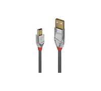 Câble De Transfert De Données USB De Type A Mâle À B Mâle Mini USB Gris 5 M