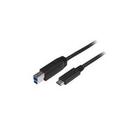 StarTech.com USB315CB2M câble USB 2 m USB 3.2 Gen 1 (3.1 Gen 1) USB C USB B Noir