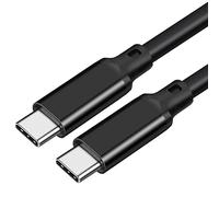 Câble de transfert de données vidéo USB 3.2 Gen 2 x 2 100 W pour Lepow Z1 15,6 pouces, InnoView, ASUS ZenScreen, KYY, Cocopar, Arzopa, AOC, ViewSonic - Câble d'alimentation HDR