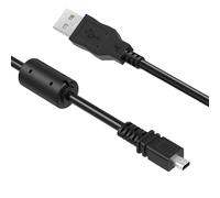 Câble de transfert photo USB 8 broches compatible avec Sanyo Xacti VPC-S70, S600, S700, S750, S1275, S1414, S1415, E760, E1000, E1292, E1500, E1600, T850, T1. 060, TCaméras 1284 et X1200 (1 m)