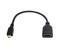 Câble de transmission de données 4K 60 Hz compatible Micro HDMI vers HDMI for Raspberry Pi 5/Pi 4 Hero 7 6 A6000 Caméra HDTV