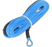 Câble de treuil 4,8mmx15m Fibre synthétique 5500lbs Résistance à la réfraction étanche pour ATV UTV remorqueblue